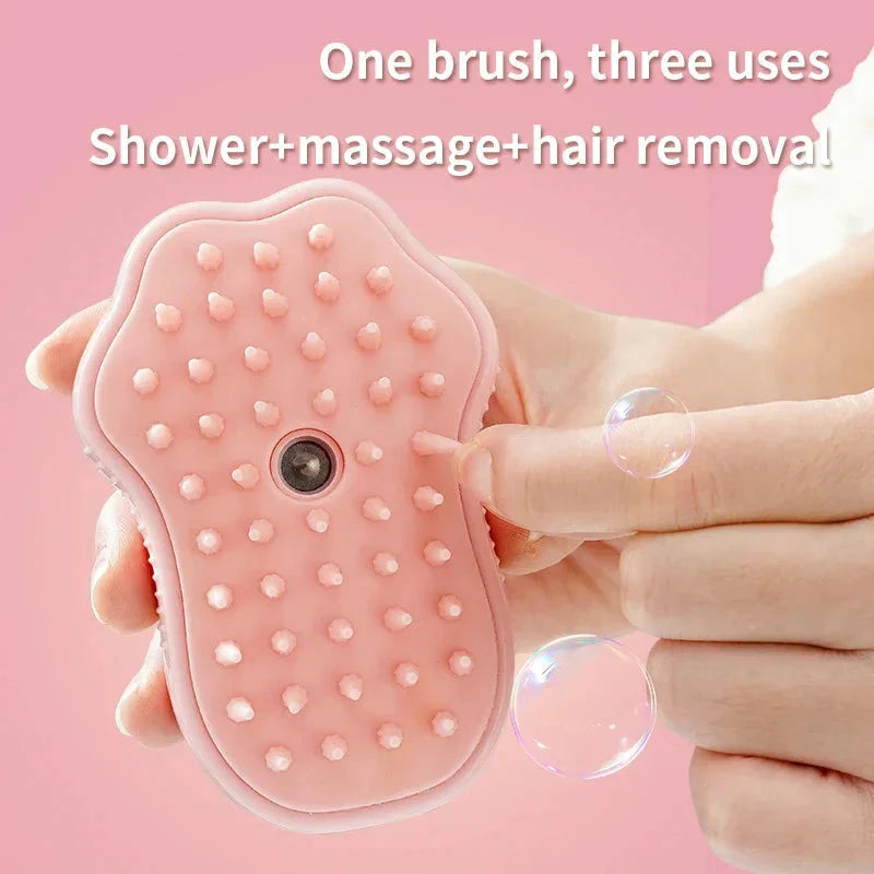Electric Cat Steam Brush โ 3-In-1 Pet Grooming Comb with Water Spray for Cats and Dogs, USB Rechargeable